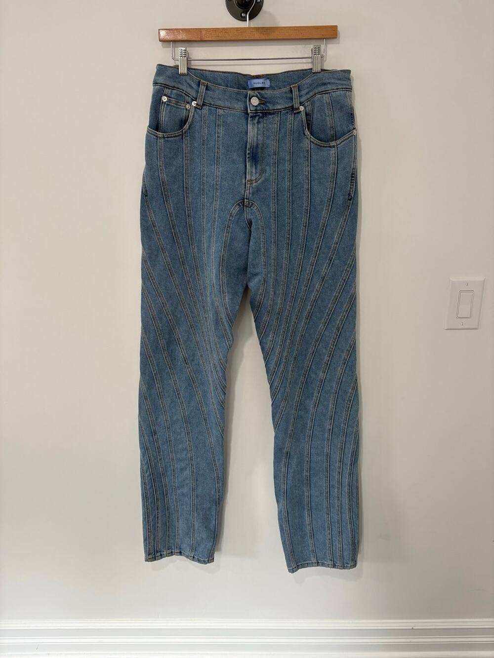 Mugler Slim Fit Jeans Size 38